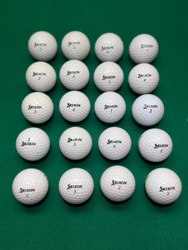 20 Srixon Soft Feel - 5A Condition