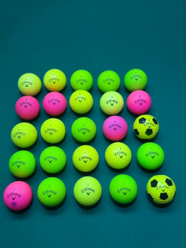 25 Callaway Skittle Pack - 5A Condition