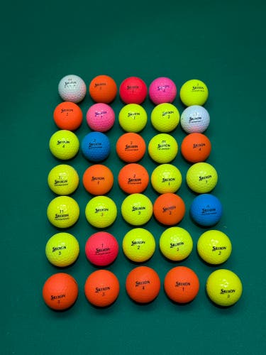 35 Srixon Skittle Pack - 5A Condition