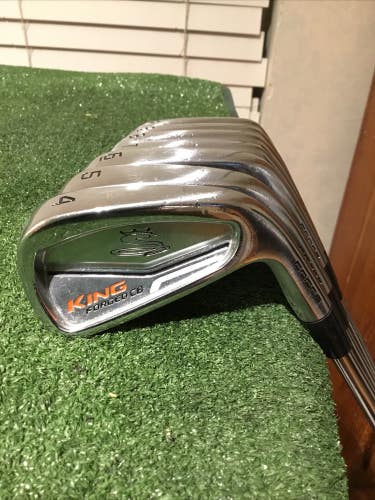Cobra King Forged CB/MB Combo Irons Set (4-PW) X-Stiff Project X Rifle 6.5 Steel