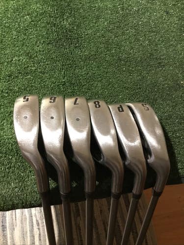 King Cobra 3400 I/XH T.D. Irons Set 5-PW-SW, No 9i Stiff YS-5.1 Graphite (+1/4)
