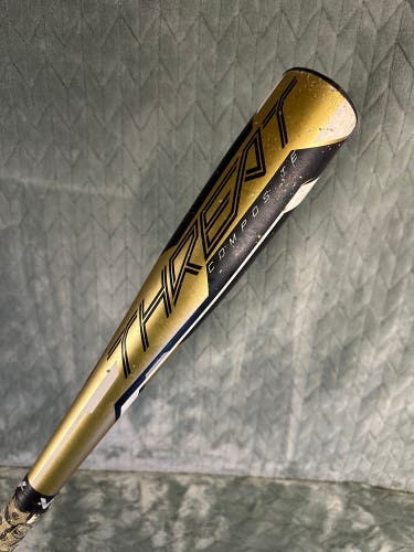 Rawlings Threat Composite Bat USABat Certified (-12) Composite 15 oz 27" (Used)