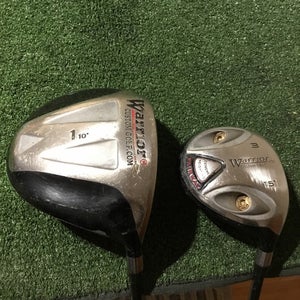 Warrior Custom Golf Woods Set (Driver & 3W) Harrison Long Drive Graphite Shafts