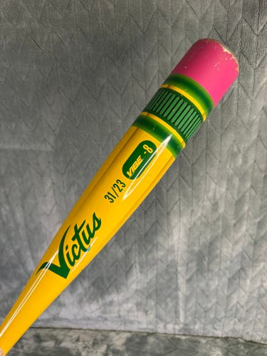 2024 Victus Vibe Alloy Bat USSSA Certified (-8) Alloy 23 oz 31" (Used)