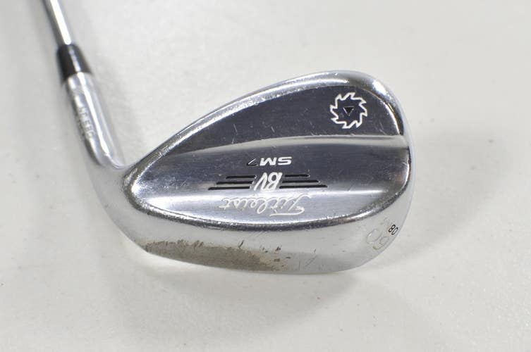 Titleist Vokey SM7 Tour Chrome 60*-08M Wedge Right BV Wedge Flex Steel #218687