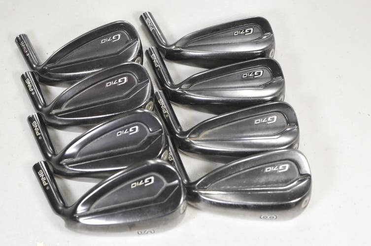 Ping G710 5-W,UW,SW Iron Set HEADS ONLY Black Dot  # 218106
