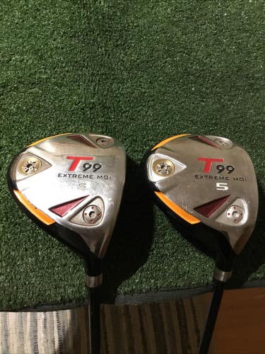 T99 Extreme MOI Woods Set (3 Wood & 5 Wood) iDrive Tour 3.5 Graphite Shafts