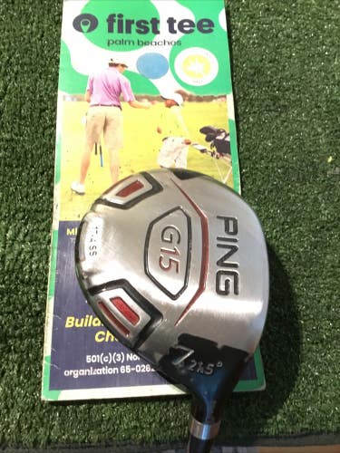 Ping G15 21.5* 7 Wood Regular TFC 149 F Graphite Shaft (41.5)