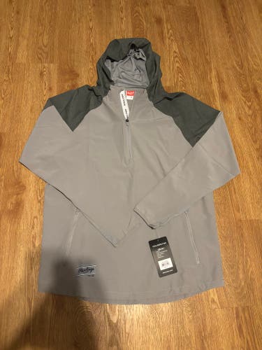 Rawlings Color Sync Long Sleeve Jacket Grey Medium