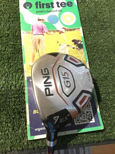 Ping Left Handed G15 21.5* 7 Wood Seniors/Soft-R TFC 149 F Graphite Shaft 41.5