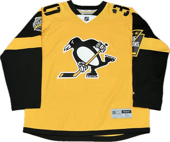 Pittsburgh Penguins Matt Murray 2017 Stadium Series Reebok NHL Hockey Jersey Size XL