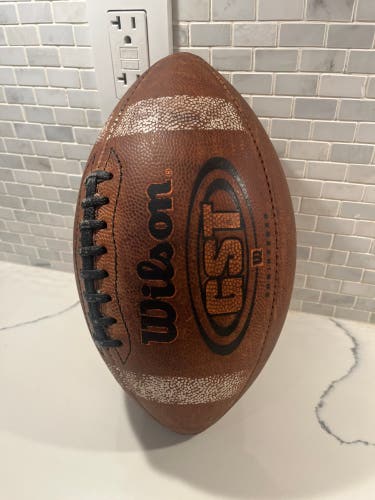 Adult Wilson GST F1003 1005 Leather Football (Used)