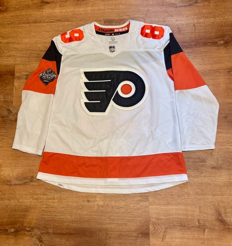 Adidas Primegreen Cam Atkinson Philadelphia Flyers 2024 Stadium Series Jersey 56