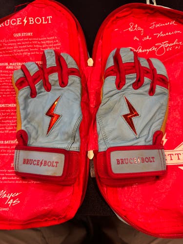 Bruce Bolt Bader Batting Gloves (Youth Small)
