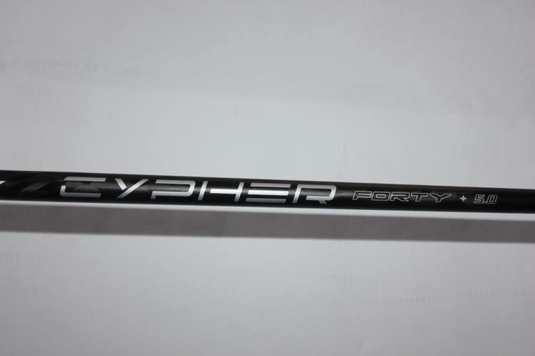 PROJECT X CYPHER FORTY 5.0 DRIVER SHAFT - REGULAR - TAYLORMADE