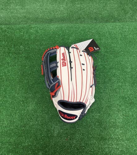 Wilson A1000 Rocket 13" 1922 Left Handed Baseball Softball Outfield Glove Lefty