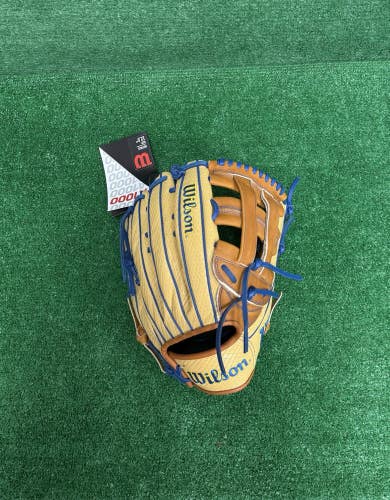 Wilson A1000 Sheriff 12.5" 1750 Right Handed Baseball Softball Outfield Glove