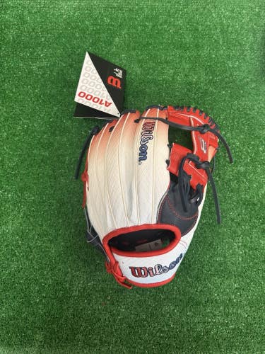 Wilson A1000 Freebird 11.75" 1787 Infield Baseball Glove - Red White Navy Blue