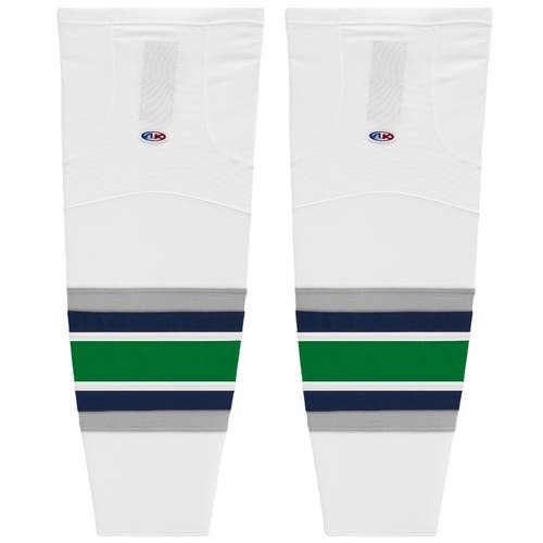 Athletic Knit HS2100-944 Hartford White Cut&Sew Mesh Ice Hockey Socks