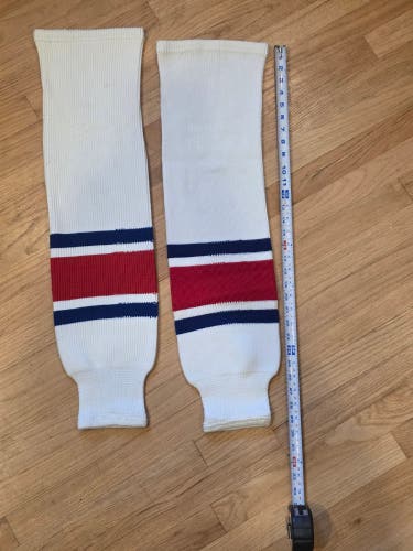 Milwaukee admirals pro stock red white blue socks