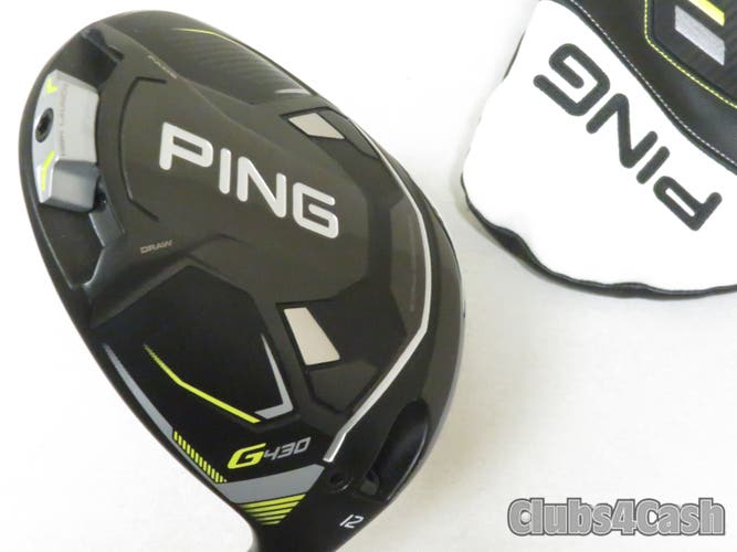 PING G430 Max HL Driver 12 High Launch Alta CB 55 Black Regular +Cover MINT