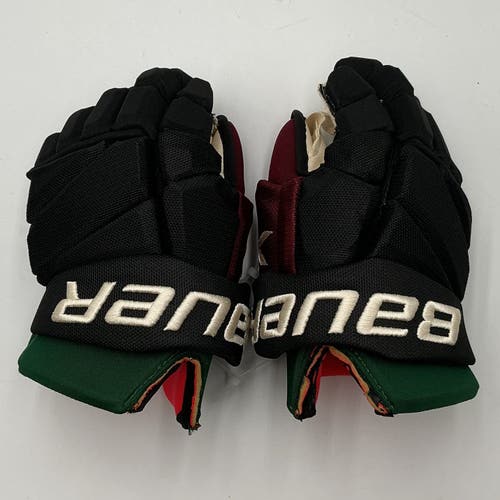 Lightly Used Arizona Coyotes Bauer 13" Vapor Hyperlite Gloves