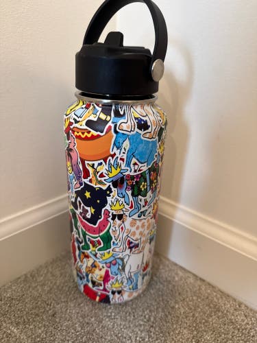 GOAT USA Sticker Wrap Water Bottle - 32 oz