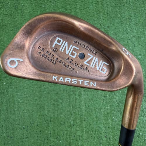 Ping Zing BeCu Beryllium Copper 6 Iron Black Dot Stiff Flex Graphite