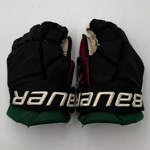 Lightly Used Arizona Coyotes Kerf Bauer 13" Pro Stock Vapor Hyperlite Gloves