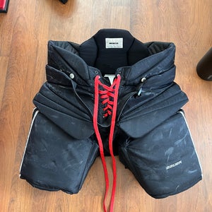 Senior Large Bauer Pro Hockey Goalie Pants Pro Stock (Used)