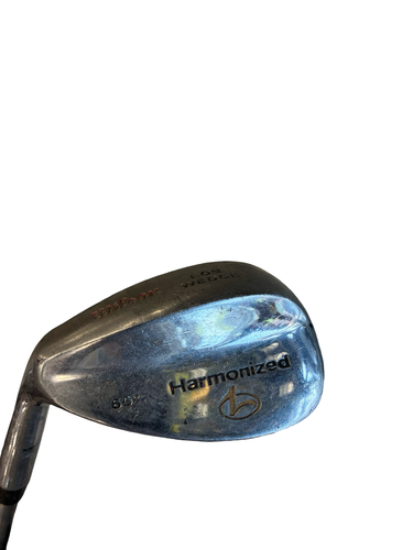 Used Wilson HARMONIZED Golf Wedge Mens LH Lob Wedge 11682-S000137688