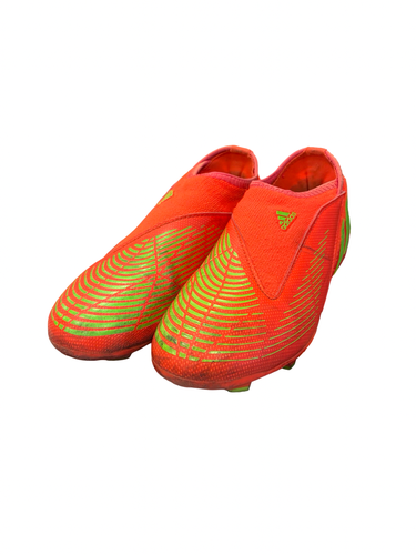 Used Adidas Soccer Cleats Orange Junior 02 11682-S000137917