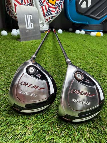 TOP FLITE - AERO - 3 Wood 15* + 5 Wood 18* - Graphite - Uniflex - RH