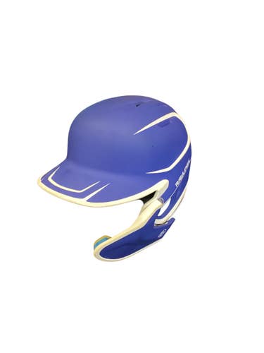 Used Rawlings BATTING HELMET W/ C-FLAP Batting Helmet No Mask Royal Blue LG 11846-S000109530