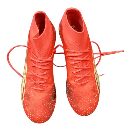 Used Puma Soccer Cleats Red Senior 8 11846-S000109415