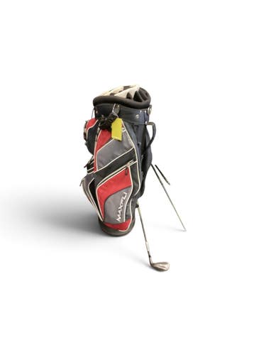 Used Maxfli 14 WAY CART BAG Mens Cart Bag Red 11846-S000109357