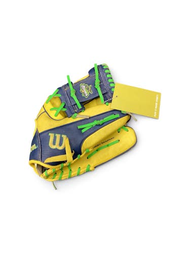 Used Wilson AO4RB25115 BB/SB Glove RH Throw Yellow 11 1/2" 11846-S000109639