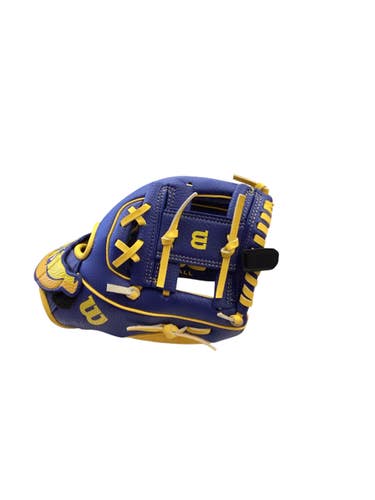 Used Wilson A200 BB/SB Glove T-ball Royal Blue 10" 11846-S000109609