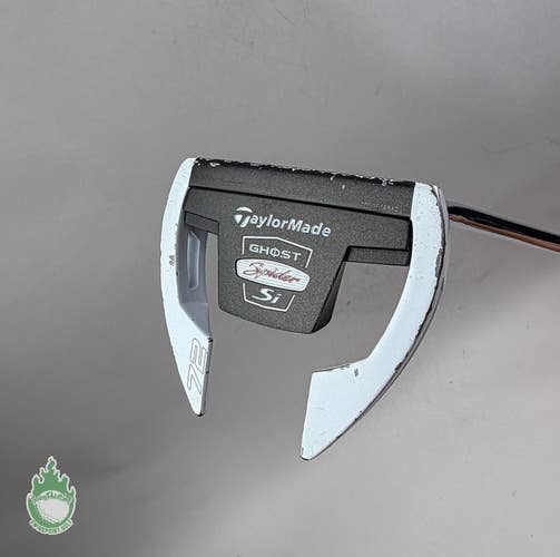 Used Right Handed TaylorMade Ghost Spider SI 35" Putter Steel Golf Club