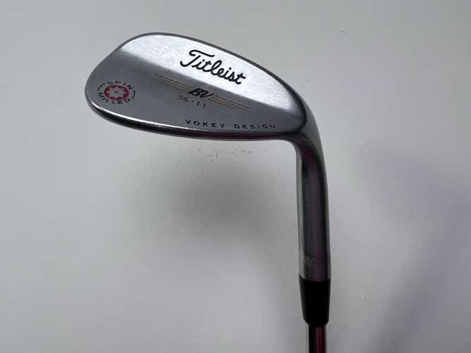 Titleist Vokey Spin Milled Chrome 2009 Sand Wedge SW 56* 11 TT DG S300 Wedge RH