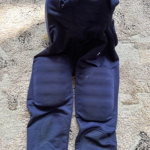 Blue Men's Medium Youth Adidas Game Pants (Used)