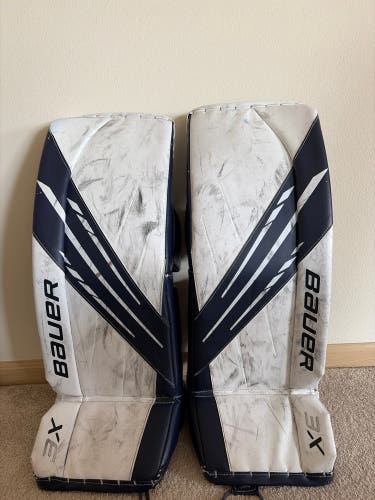 30" Bauer Vapor 3X Goalie Leg Pads (Used)