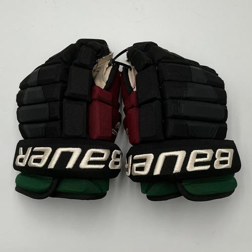 Used Arizona Coyotes Bauer 13" Pro Stock Nexus 2N Gloves
