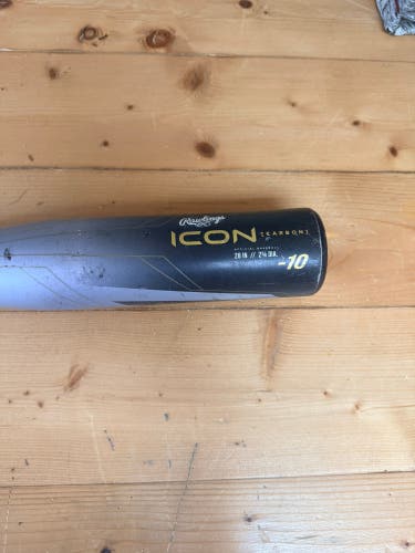 Rawlings Icon Composite USABat Certified Bat (-10) 18 oz 28" (Used)