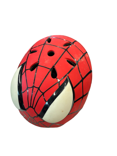 Used SPIDERMAN HELMET Bike Helmet Red One Size 11682-S000137610