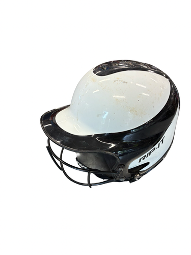 Used RIP-IT HELMET W/MASK Batting Helmet w/Mask Black SM 11682-S000137051