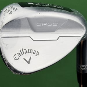 Callaway Opus Chrome Gap GW Wedge 52-10* S-Grind Steel Dynamic Gold Mid 115 NEW