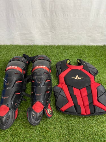 All Star System 7 Catcher's Set | Adult Size (No Helmet)