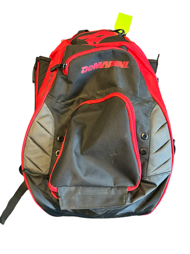 Used Demarini VOODOO BB/SB Player Backpack Red 11682-S000135168
