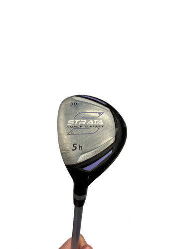 Used Strata TITANIUM COMPOSITE Womens Hybrid Club LH 5 Hybrid 11682-S000137499